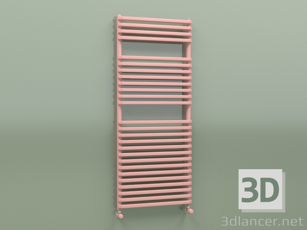 3d модель Полотенцесушитель NET (1200x500, Pink - RAL 3015) – превью