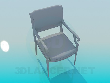 3d model Silla de estilo clásico - vista previa