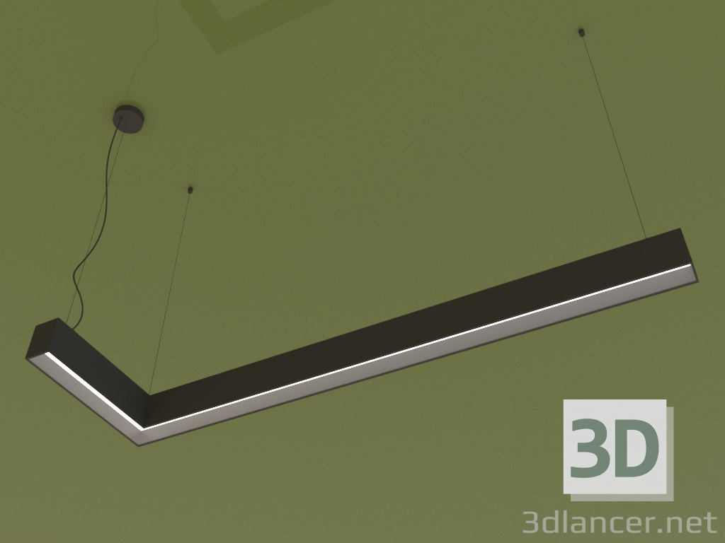 3d model Lamp ANGLE PLUS (1030х300 mm) - preview