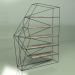 3d model Bookcase ROCK (gray ash) - preview