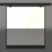 3d model Mirror ZL 13 (800х700, wood black) - preview