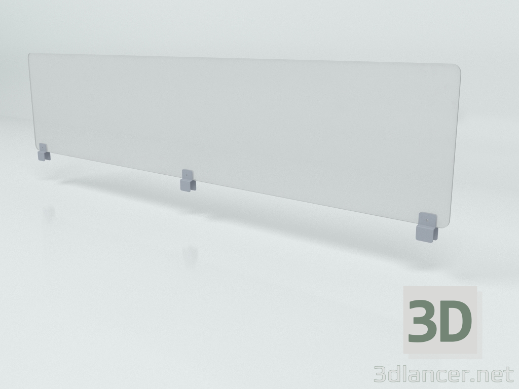 3d model Extensión Plexi para pantallas PUX16 (1590x350) - vista previa