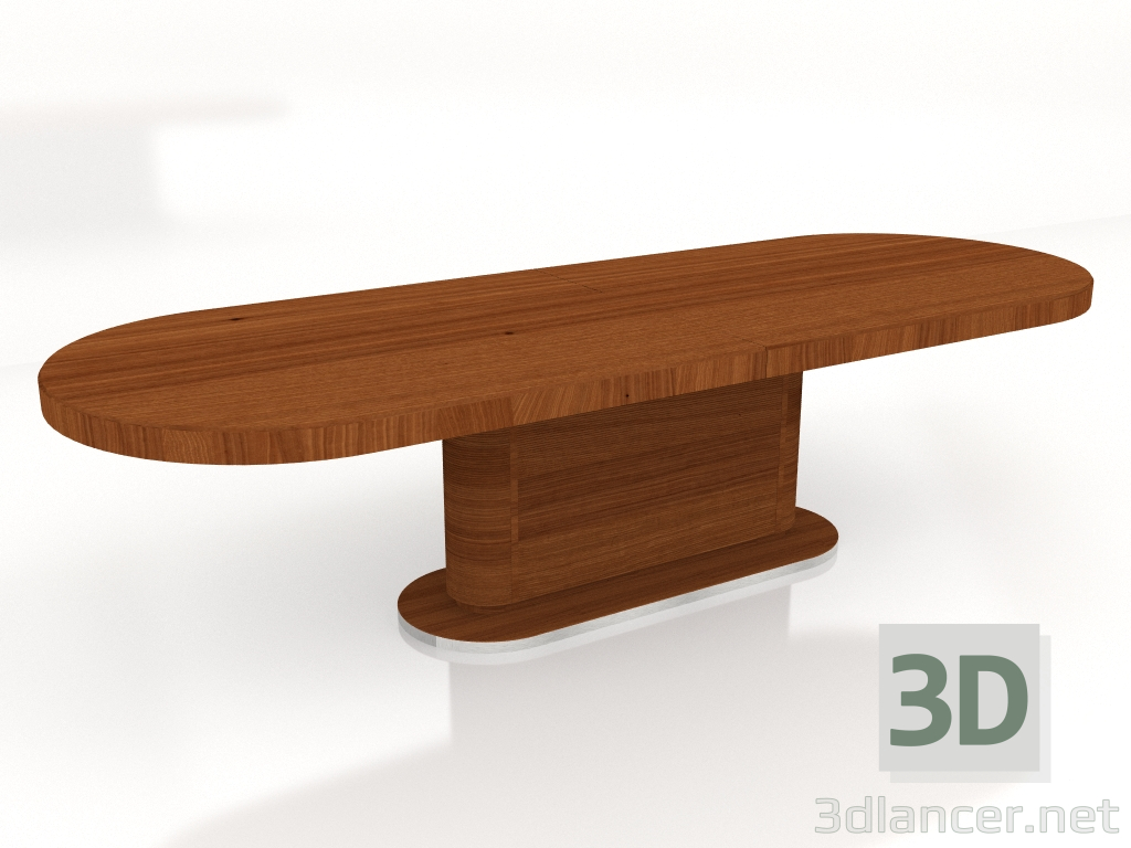 3D modeli Oval masa ICS Tavolo oval 280 - önizleme