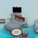 3d model Muebles de dormitorio - vista previa