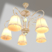 3d model Ceiling lamp Lorette (FR2406-PL-06-WG) - preview