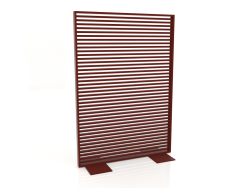 Cloison aluminium 120x170 (Rouge vin)