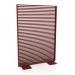 modèle 3D Cloison aluminium 120x170 (Rouge vin) - preview