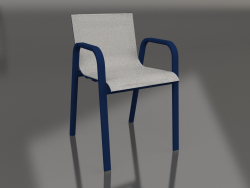 Chaise de salle à manger (bleu nuit)