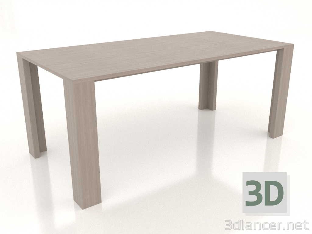modèle 3D Table à manger Serenity 1800x900x750 mm (option 1) - preview