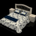 Mar estilo cama de matrimonio con cabecero Mobax 5198844 3D modelo Compro - render