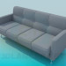 3d model Sofa - preview