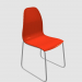 3d model plastic chair - preview