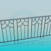 3d model Railing - preview