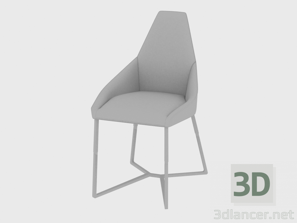 3d модель Стілець MIU CHAIR (58x65xH94) – превью