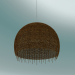 3d model Rattan pendant lamp (96) - preview