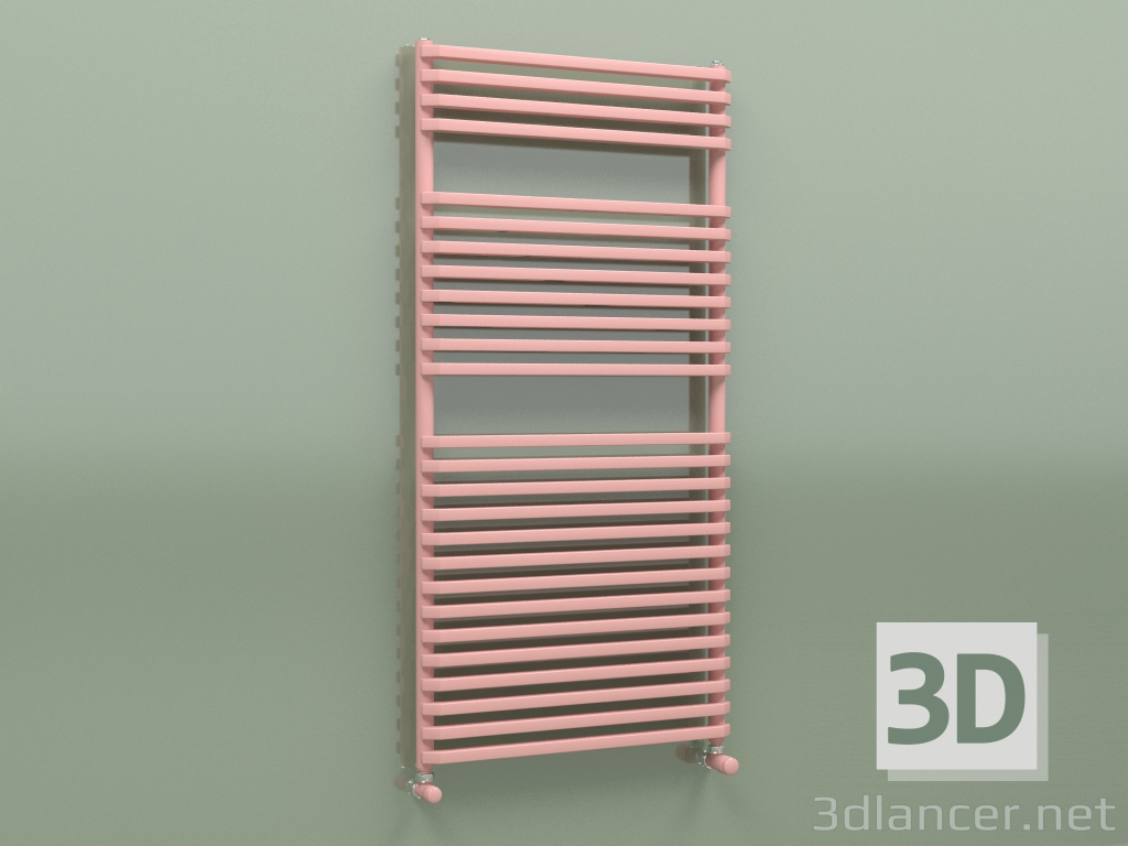 3d модель Полотенцесушитель NET (1200x600, Pink - RAL 3015) – превью