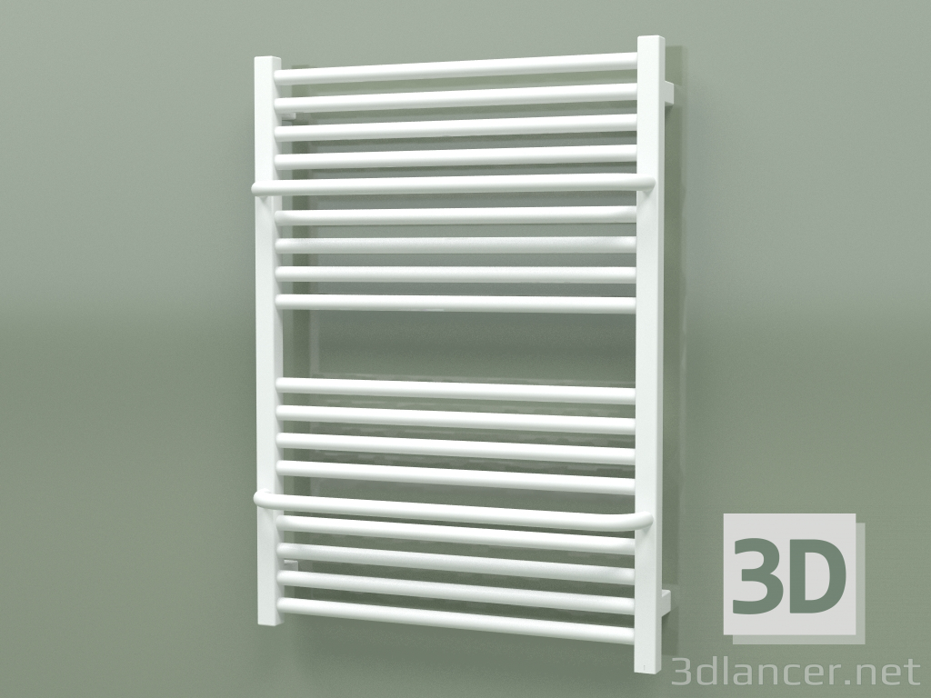 3d model Barra de toalla con calefacción Lima One (WGLIE082060-S8, 820х600 mm) - vista previa