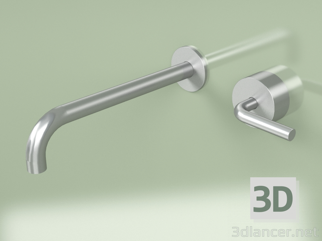 Modelo 3d Misturador hidro-progressivo de parede com bico 250 mm (14 14, AS) - preview