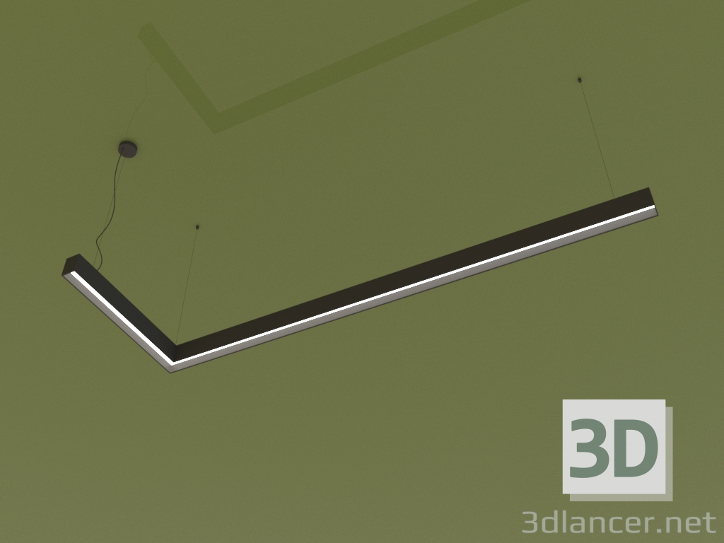 3D Modell Beleuchtungskörper ANGLE PLUS (1660х550 mm) - Vorschau