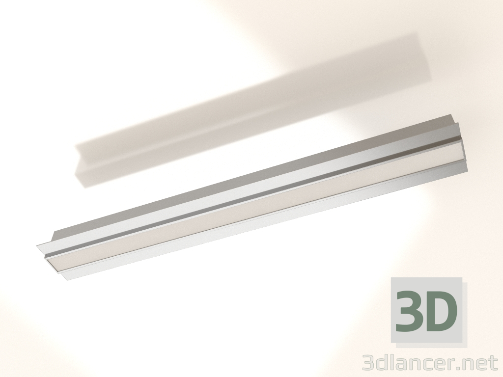 3D Modell Einbauleuchte Slim RT - Vorschau