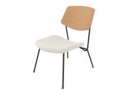 Silla baja Strain con asiento blando h77