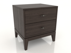 Bedside table STAND 450 mm (ash walnut)