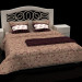 Cama de diseño floral con cabecera Mobax-5198844 3D modelo Compro - render