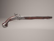 सिलिकॉन Pistoles. Flintlock क्षेत्र द्वितीय।