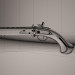 3d Pistoles кремнію. Flintlock зона II. модель купити - зображення