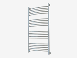 Heated towel rail Bohemia + curved (1200x600)