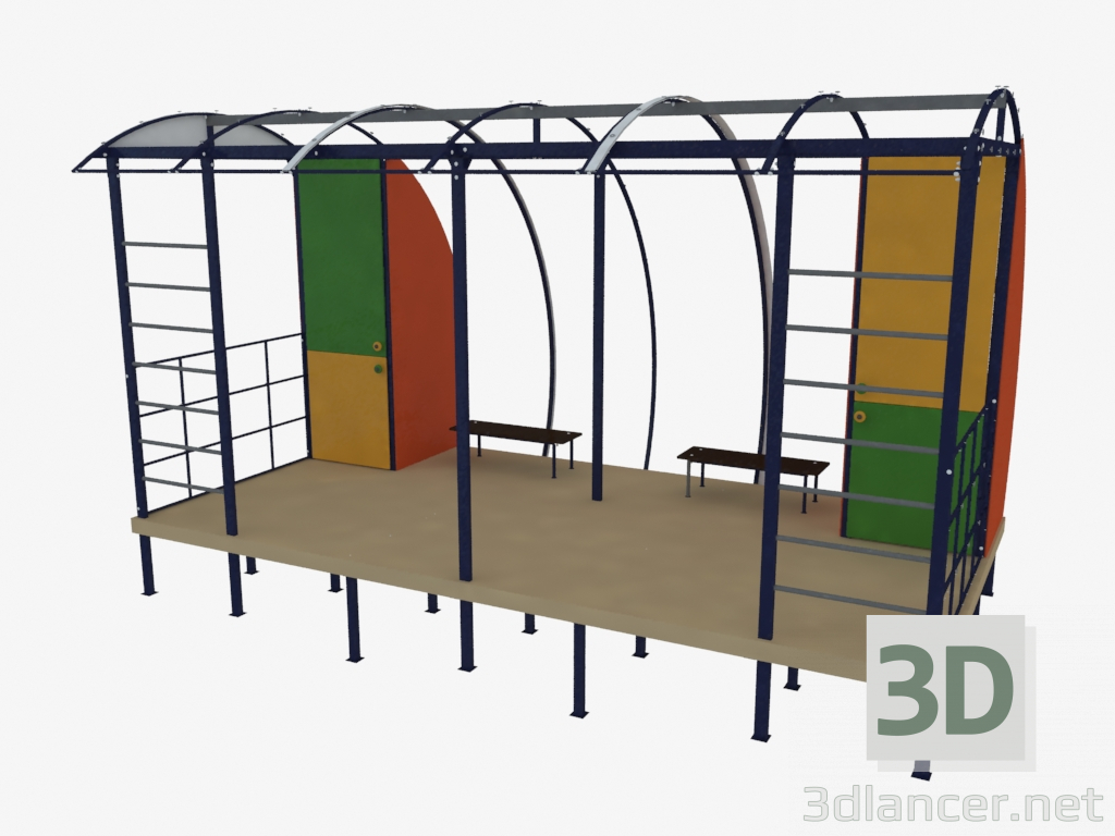 3D Modell Schattenhimmel (4049) - Vorschau