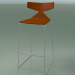 3d model Silla apilable bar 3704 (naranja, CRO) - vista previa