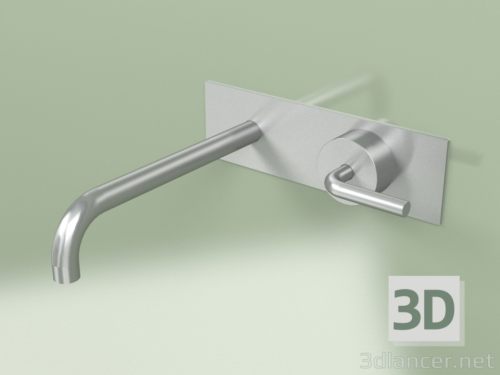 modello 3D Miscelatore idroprogressivo a parete con bocca erogazione (14 14R, AS) - anteprima