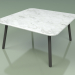 3d model Mesa de centro 011 (Metal Smoke, Carrara Marble) - vista previa