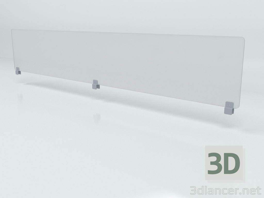 3d model Plexi extension for PUX20 screens (1990x350) - preview