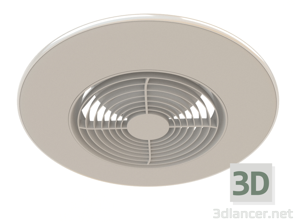 3d модель Люстра стельова-вентилятор (6705) – превью