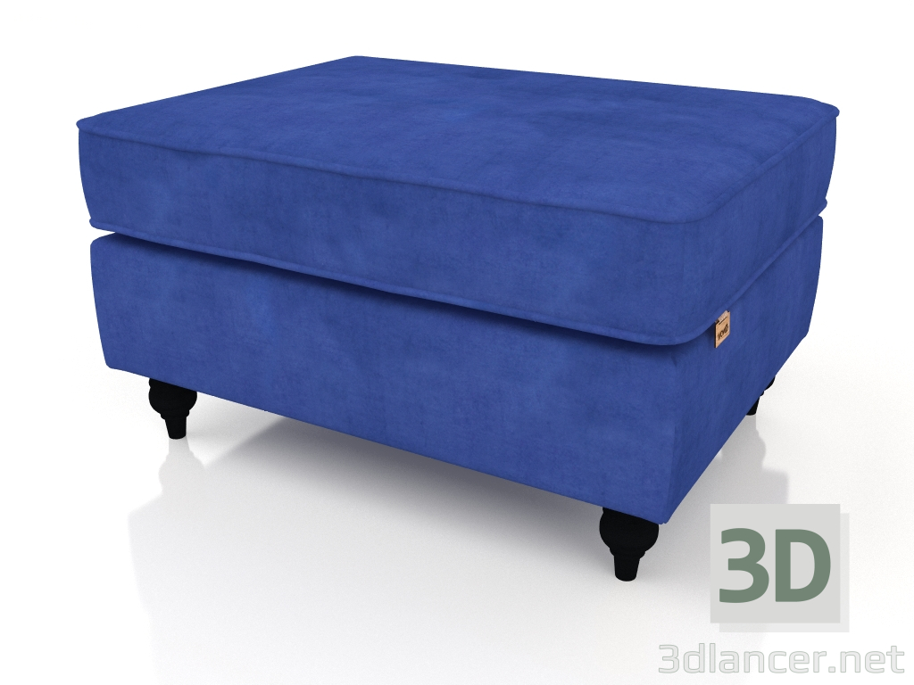 modello 3D Pouf Fullhouse - anteprima