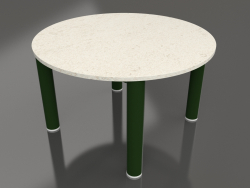 Mesa de centro D 60 (verde garrafa, DEKTON Danae)