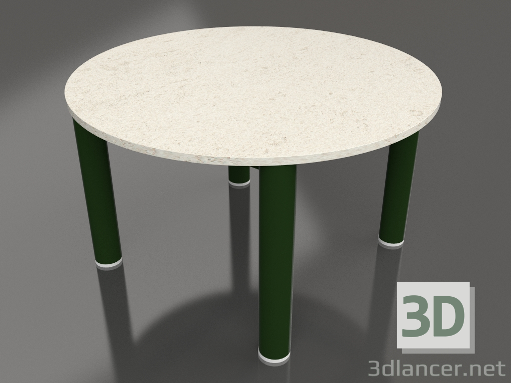 3D Modell Couchtisch D 60 (Flaschengrün, DEKTON Danae) - Vorschau