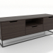 3d model TV cabinet 1500 mm (ash walnut) - preview