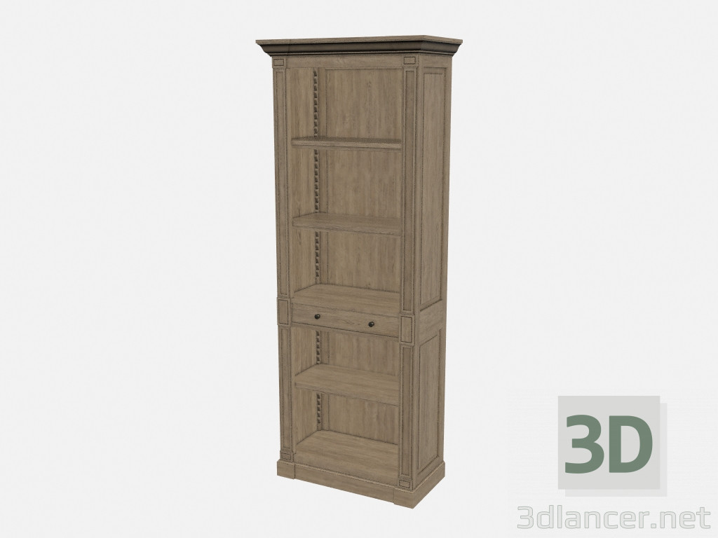 3d model Aberdeen bookcase (502.008 S) - preview