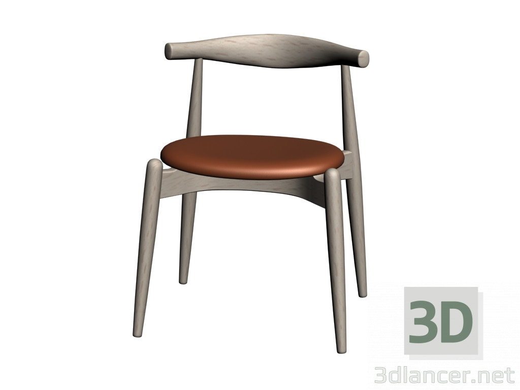 3d model Silla (CH20) - vista previa