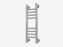 Bohemia heated towel rail + straight (500x150)