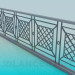 modèle 3D Balustrade - preview