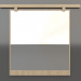 3d model Mirror ZL 13 (800х700, wood white) - preview