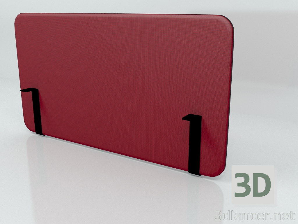 3d model Pantalla acústica Desk Bench Side Sonic ZUS11 (1200x650) - vista previa