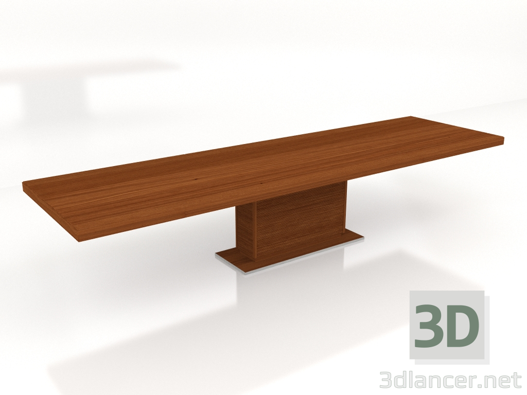 3D Modell Rechteckiger Tisch ICS Tavolo rechteckig 350 - Vorschau