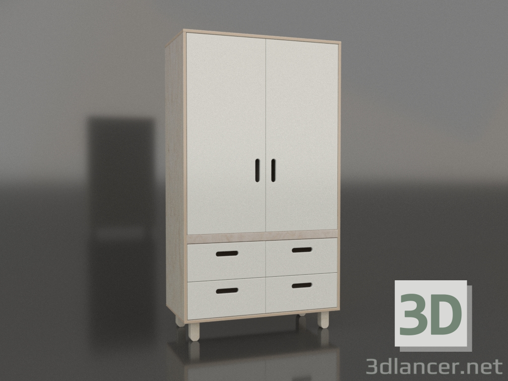 modèle 3D Armoire fermée TUNE HA (WNTHAA) - preview