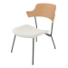 3d model Strain low chair with armrests and soft seat h77 - preview