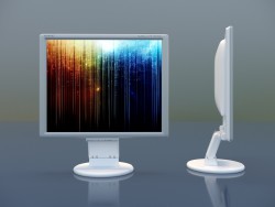 NEC lcd195vxm monitor + -1